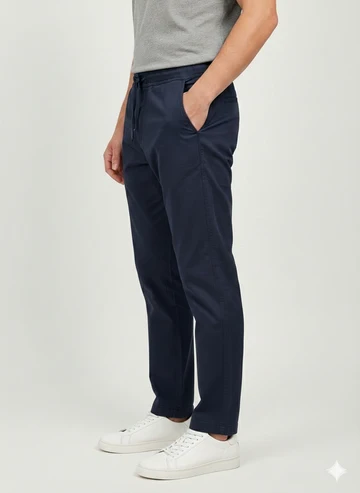 3009 - PANTALÓN DRIL JOGGER BOTA RECTA HOMBRE